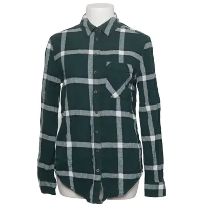 Flannel skjorte (Grøn, Hvid) fra Garage Bomuld
