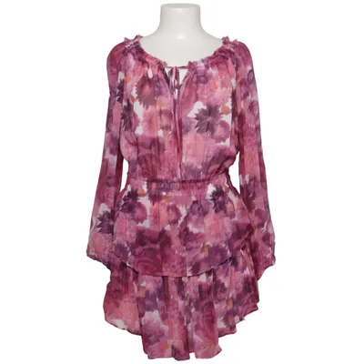 Dress (Pink, Purple, Multicolored) from LoveShackFancy Polyester, Silk