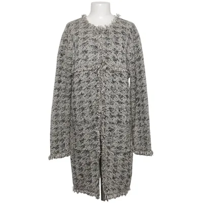 Cardigan (Black, White) from Vicci Acrylic, Polyester