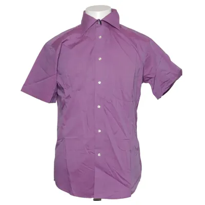 Short sleeve shirt (Purple) from Wöhrl Cotton