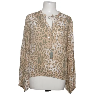 Bluse (Beige, Grøn, Hvid) fra Hot Lava Viscose