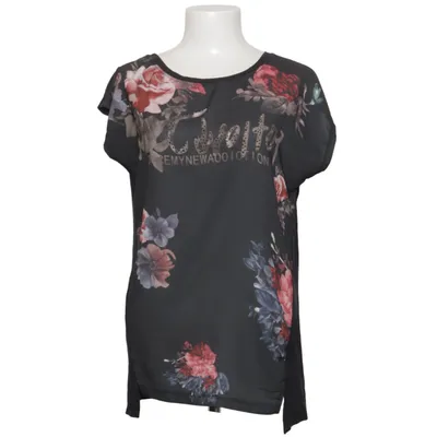 Top (Black, Multicolored) from Vince Otto Cotton, Elastane