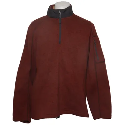 Fleece trui (Bruin) van Snow Tech Polyester
