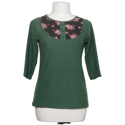 Top (Green, Multicolored) from Küsten Luder Elastane, Viscose