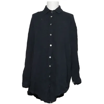 Shirt (Zwart) van Man Katoen