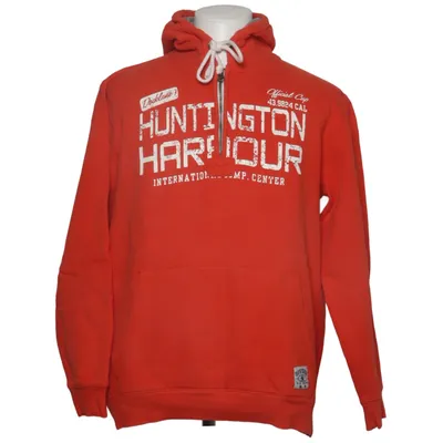 Capuchon sweater (Oranje) van VanVaan Katoen, Polyester