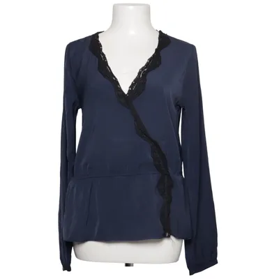 Blus (Blå, Svart) från Abercrombie & Fitch Polyester