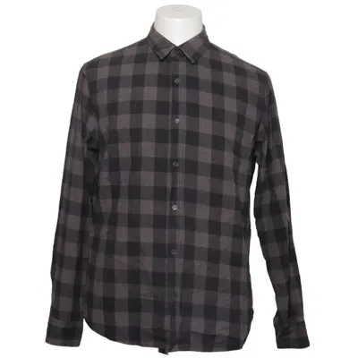 Flannel shirt (Black, Gray) from Crosshatch Cotton