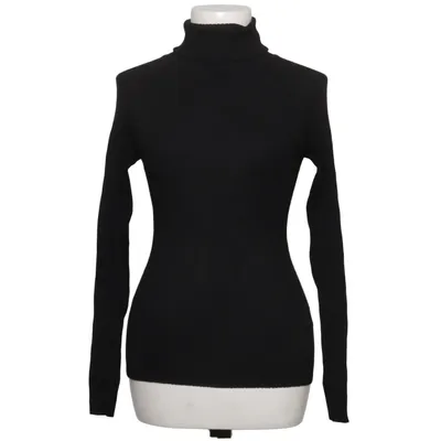 Rollkragenpullover (Schwarz) von Vintage Dressing Polyamid, Viskose