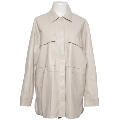 Overshirt (Beige) from Amisu Polyester, Polyurethane