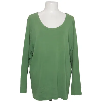 Långärmad t-shirt (Grön) från Sheego Casual Bomull