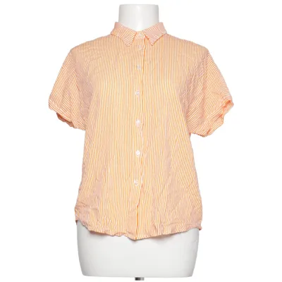 Kortärmad skjorta (Orange, Vit) från Women Essentials by Tchibo Viskos