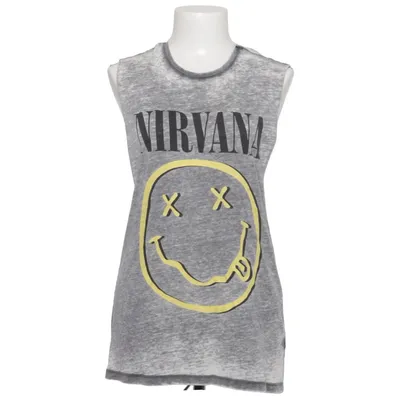 T-shirt (Grå) från Nirvana Bomull, Polyester