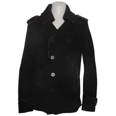 Erwt jas (Zwart) van Diesel Tricot & Co. Katoen