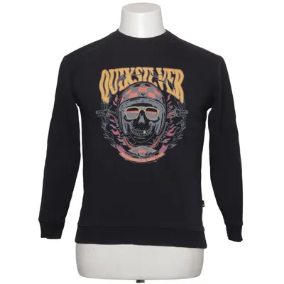Sweatshirt (Black, Multicolored) from Quiksilver Organic cotton, Polyester