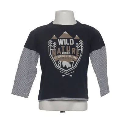 Långärmad t-shirt (Blå, Vit) från Freestyle Bomull