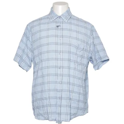 Korte mouwen shirt (Blauw, Wit) van Rick Armand Katoen