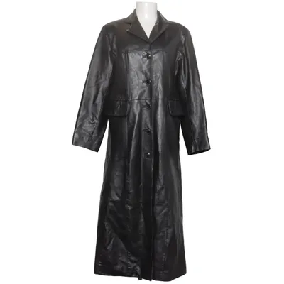 Læderfrakke (Sort) fra Pantera Læder, Polyester
