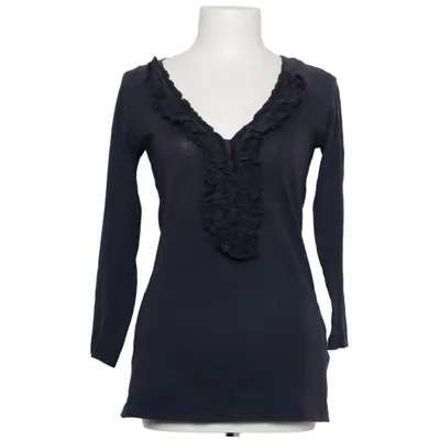 Topp (Blå) från Velvet Bomull, Silke