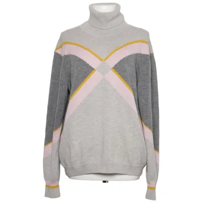Polotröja (Grå, Rosa, Gul) från Escada Sport Ull