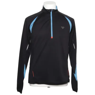 Träningsjacka (Svart, Blå) från Rp Polyester