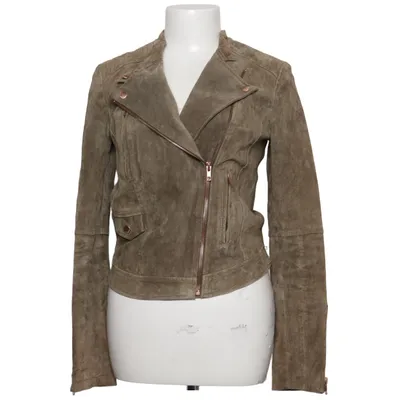 Biker jacket (NW Veloursjacket) from Review Leather, Polyester
