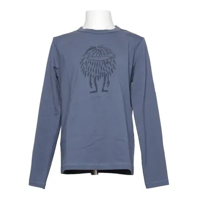Långärmad t-shirt (Blå) från POMPdeLUx Bomull, Elastan