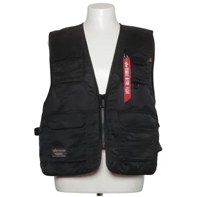 Outdoor vest (Zwart, Oranje) van Alpha Industries Polyamide, Polyester