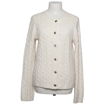 Cardigan (Hvid) fra Abercrombie & Fitch Akryl, Elastan, Polyamid, Polyester, Uld