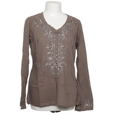 Bluse (Brun) fra Fransa Bomuld