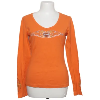 Långärmad t-shirt (Orange) från Harley Davidson Bomull