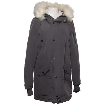Parka (Grå) fra Sixth June Bomuld, Kunstpels, Polyester