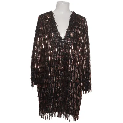 Cocktailkjole (Sort, Guld) fra Zara Polyester