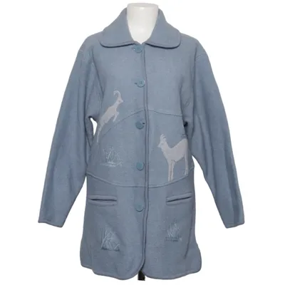 Cardigan (Bleu) de Philippe Le Bac Laine