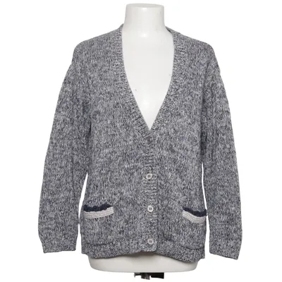 Cardigan (Bleu, Blanc) de Mango Casual Sportswear Coton, Polyamide