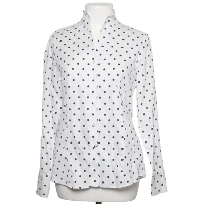 Shirt (White, Black) from Eterna Cotton