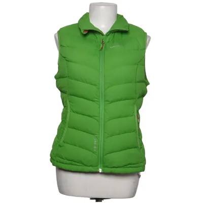 Outer vest (Green, Yellow) from Quechua Down, Feather, Polyamide, Polyester