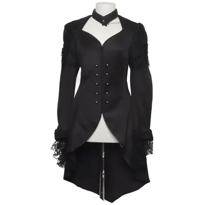Tailcoat jacket (Black) from Orlob Karneval Polyester