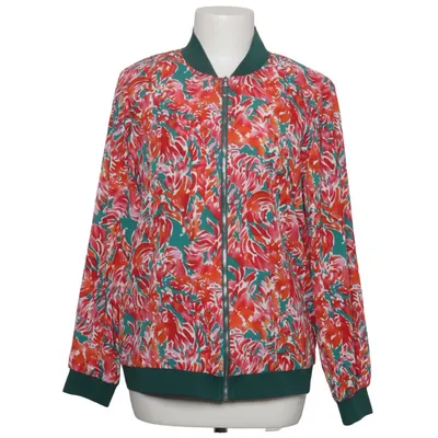 Bomber jacket (Red, Green, Multicolored) from Lilie Rose Polyester