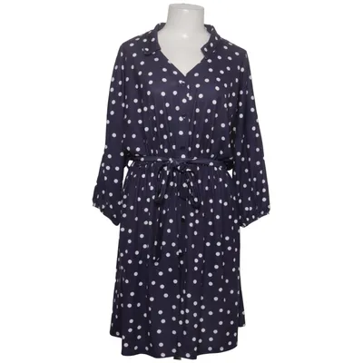 Shirt dress (Blue, White) from Pink Clove