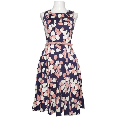 Klänning (Blå, Rosa, Vit, Flerfärgad) från Closet London Bomull, Elastan