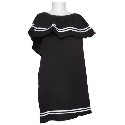 Dress (Black, White) from Styleboom Cotton, Elastane