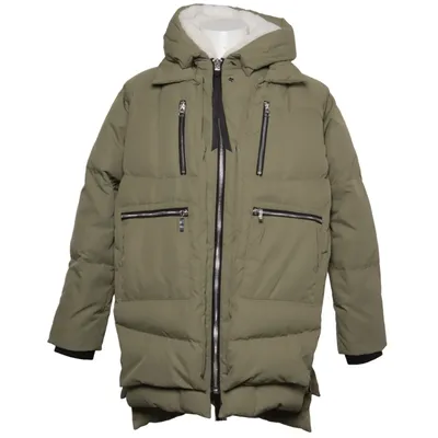 Dunjacka (Grön, Vit) från Orolay Dun, Fjädrar, Polyester