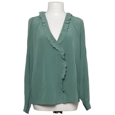 Blouse (Green) from Sézane Polyester, Silk