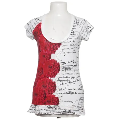 Top (Red, White, Multicolored) from Desigual