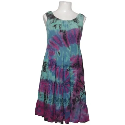 Dress (Blue, Purple, Multicolored) from Sakkas Viscose