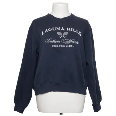 Collegetröja (Blå) från Hollister Bomull, Polyester