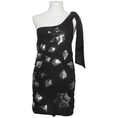 Cocktail dress (Black, Silver) from Lipsy London