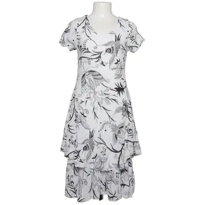 Klänning (Vit, Svart) från Fashion Highlight