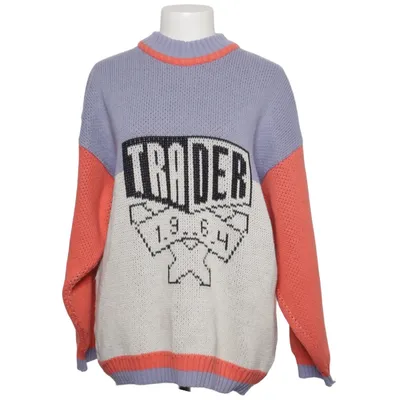 Sweater (Blue, Orange, Multicolored) from Trader Acrylic, Wool